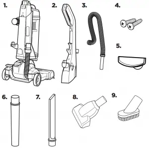 Bissell-2316-Box-Items