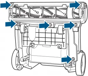 Bissell-2316-Replace-Brush-&-Belt-illustration