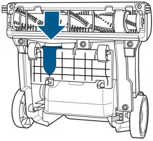 Bissell-2316-Clearing-Clog-illustration