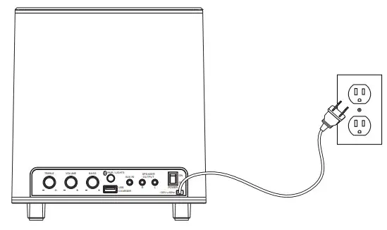 iLIVE IHB26B Wireless Speaker System with Subwoofer - iLIVE IHB26B Wireless Speaker System with Subwoofer
