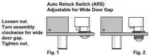 SDC 2490A Extra Narrow Concealed Mortise Bolt Lock Fail Secure