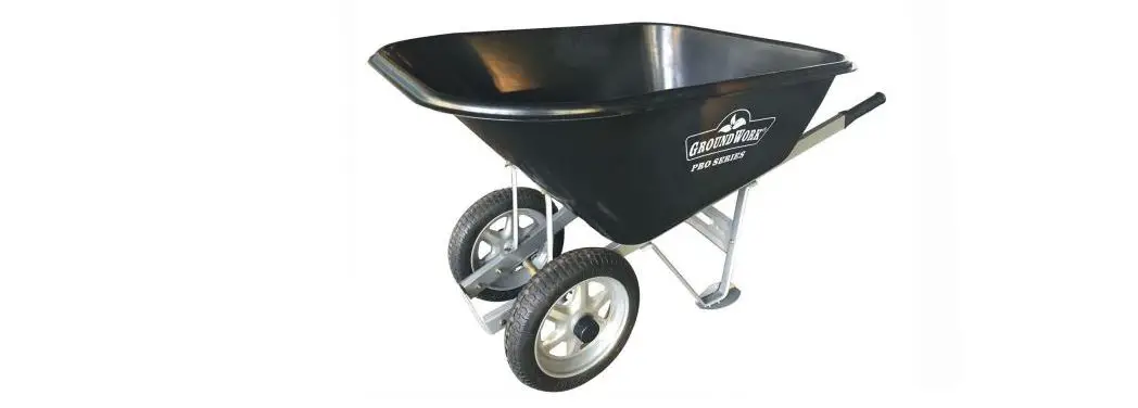 Groundwork 1006400 Mega Load Wheel Barrow Instruction Manual