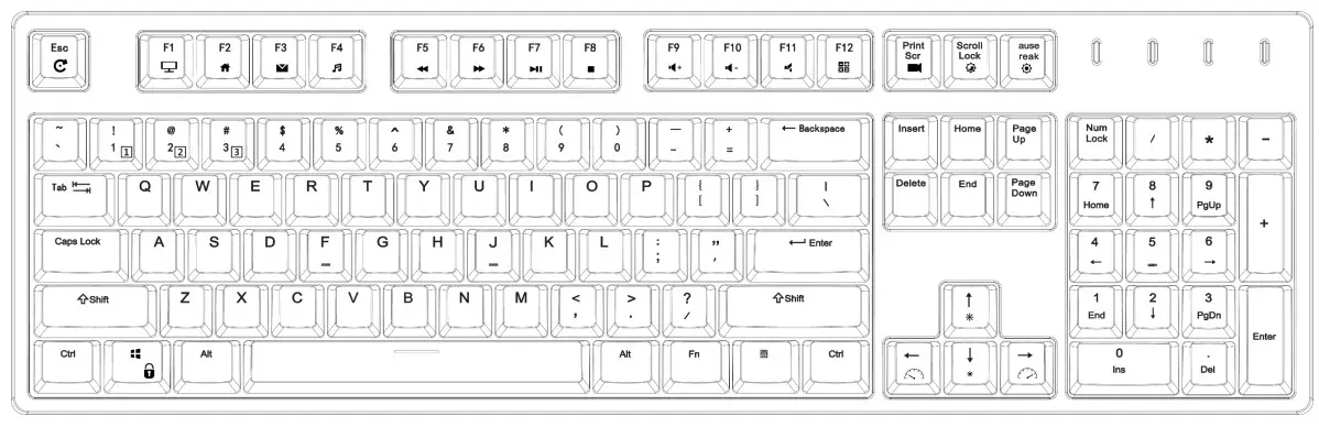 kogan KACHRKBLFLA Full RGB Cherry MX Mechanical Keyboard-