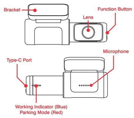 ROAD ANGEL Aura HD4K Halo Ultra - At a glance