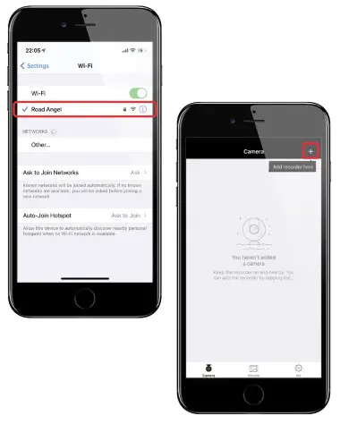 ROAD ANGEL Aura HD4K Halo Ultra - Wi-Fi Setup 1