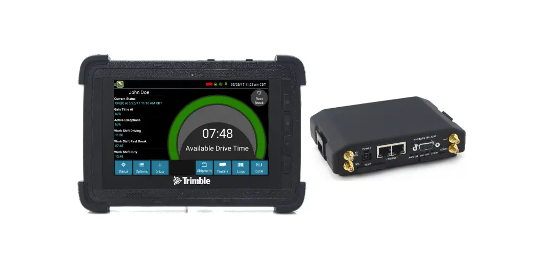 Trimble Trimfleet Mobile Tvg950 Tfm002 (tvg 950 & Samsung Or Tct Dis User Manual