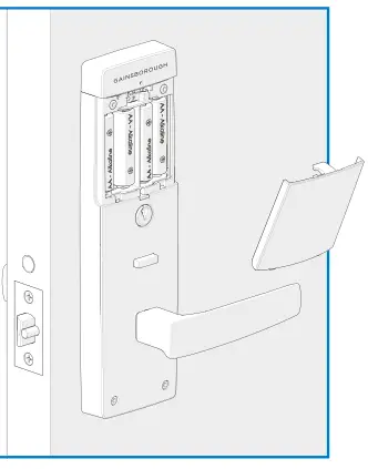 GAINSBOROUGH 6329742-C Freestyle Urban Aurora Smart Lock fig7