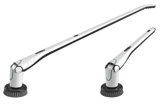 LAKELAND PSCRUBWHT PowerScrub Rechargeable Cordless Cleaning Kit- POWERSCRUB 2