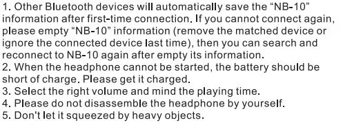 newbee NB-10 Active Noise Cancelling Bluetooth Headphone fig16