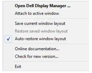 Auto-restore window layout