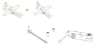 TQB 20,000Kg Truck Jack Air Actuated - ASSEMBLY