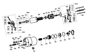 TQB 20,000Kg Truck Jack Air Actuated - pump