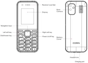 CORN K9 Mobile Phone- K9 Mobile Phoneki