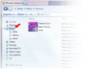 Adding album art to a track fig 1