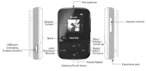 Clip Sport Go MP3 Player at a Glance