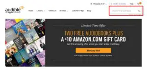 Loading Audiobooks (Audible) Fig 4