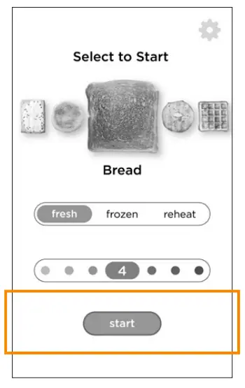 REVOLUTION COOKING R180 2 Slice High Speed Smart -START button