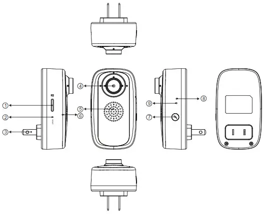 Brookstone BKWIFICAMWL2 Security WiFi Camera -CONFIGURATION