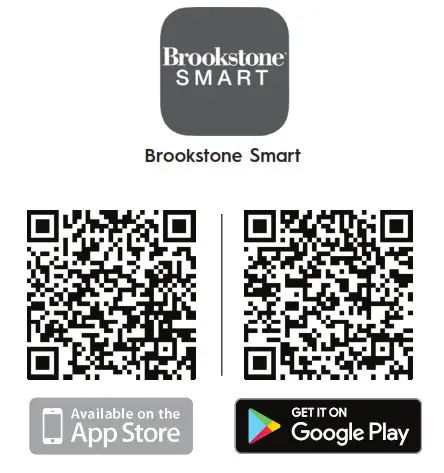Brookstone BKWIFICAMWL2 Security WiFi Camera - DOWNLOAD APP