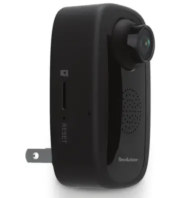 Brookstone BKWIFICAMWL2 Security WiFi Camera