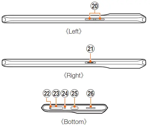oppo OPG03 X3 Pro 5G TD LTE Smart Phone - names of parts1