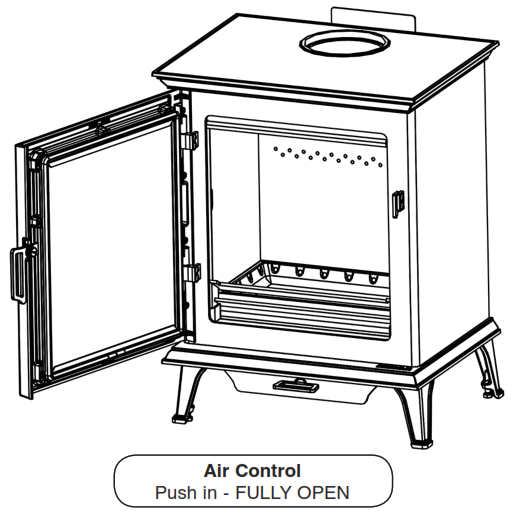 STOVAX STSH5 1 Chesterfield and Sheraton 5 Freestanding Stove Range - LIGHTING