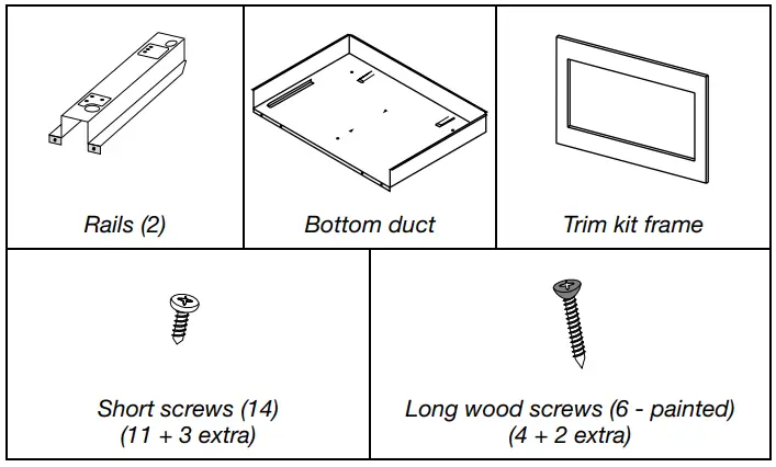 Vinotemp BR MW BI22 S Microwave Oven - Parts Supplied