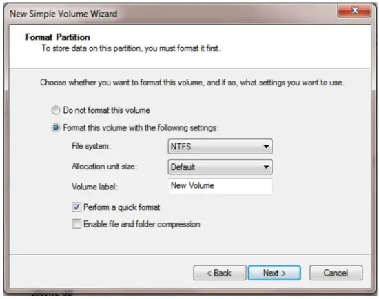 ORICO 95U3 Series 3 5 Inch External HDD Enclosure - Format partition