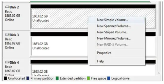 ORICO 95U3 Series 3 5 Inch External HDD Enclosure - unallocated