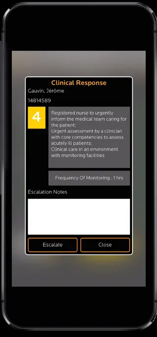 Sensium SH202165 Early Detection Of Patient Deterioration - Calculate Early Warning Scores