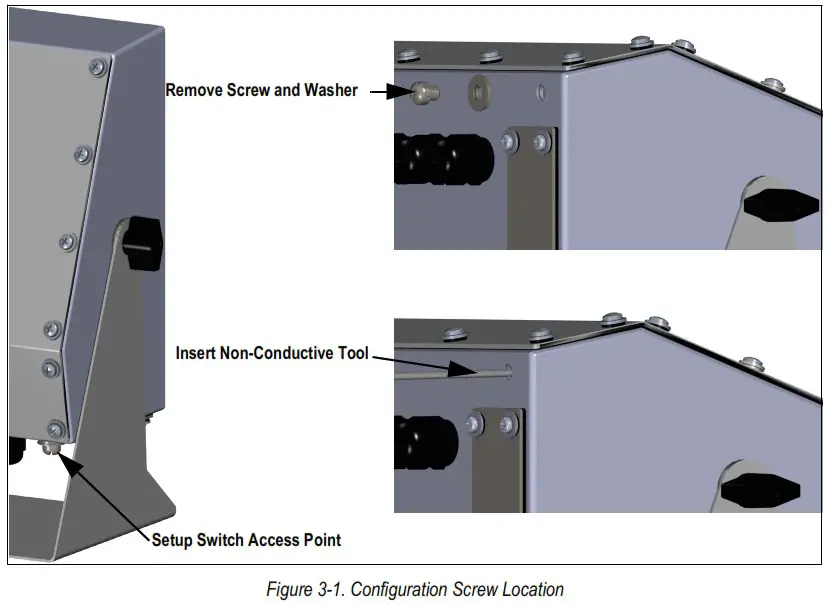 RICE LAKE 920i ACDC Agricultural Multi Animal Indicator - Configuration Mode