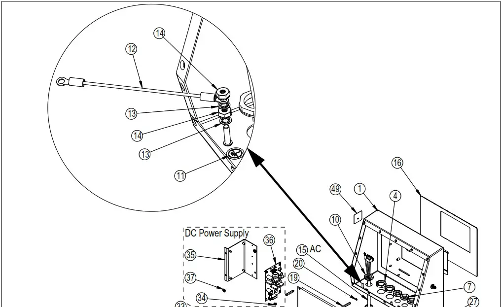 RICE LAKE 920i ACDC Agricultural Multi Animal Indicator - Repair Parts 1