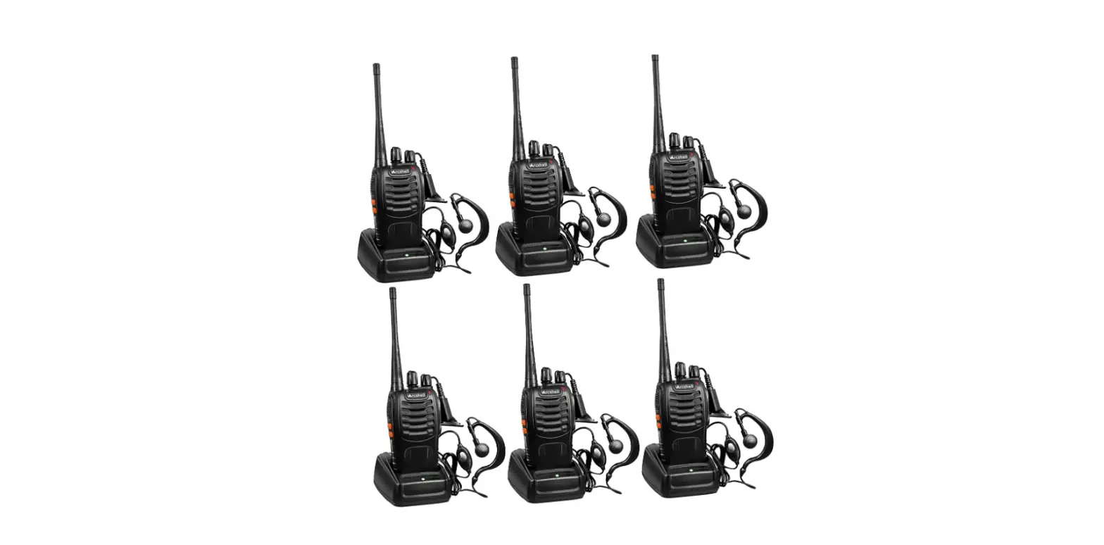 Arcshell Rechargeable Long Range Two-way Radios-complete Featres/instruction Guide