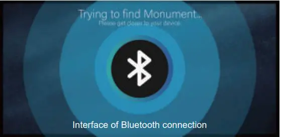 GUANGDONG NX01 Robot Cubby Instruction Manual - Interface of Bluetooth connection
