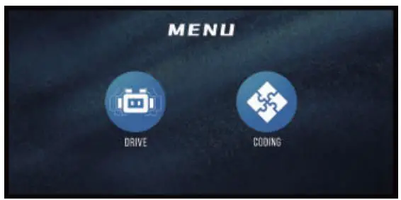GUANGDONG NX01 Robot Cubby Instruction Manual - Interface of Mode Homepage