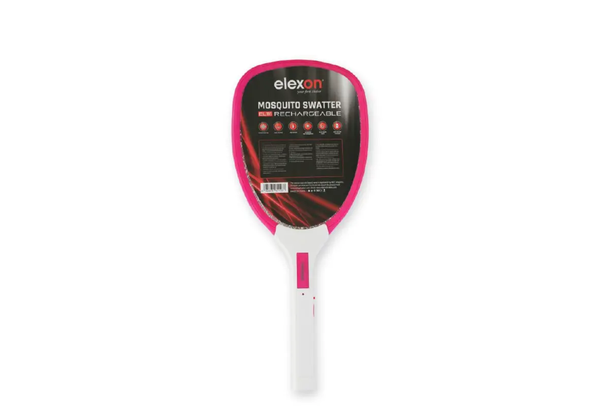 Elexon Rechargeable Led Electric Bug Pest Fly Mosquito Killer Swatter Instructions