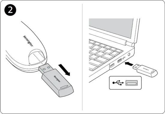 inserting usb