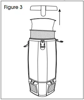 ULINE Industrial Backpack Vacuums OOL . Unlatch the three