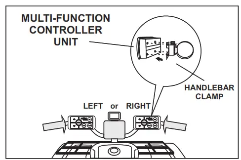 velex VX505 Bluetooth Amplifier - HANDLEBAR