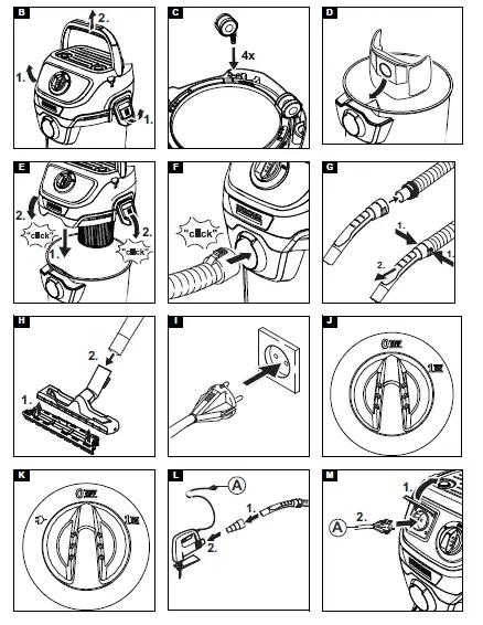 KARCHER WD 2 Plus Wet and Dry Vacuum Cleaner-fig 2