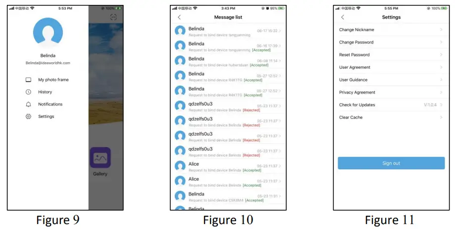 E Tech ID DF10B Cloud Digital Photo Frame - figure 6