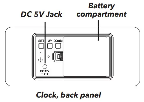 RGA RCQ500 Wireless Charging Alarm Clock - figure 1
