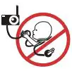 VTech Baby Monitors Instructions - Warning—Strangulation Hazard— Children icon