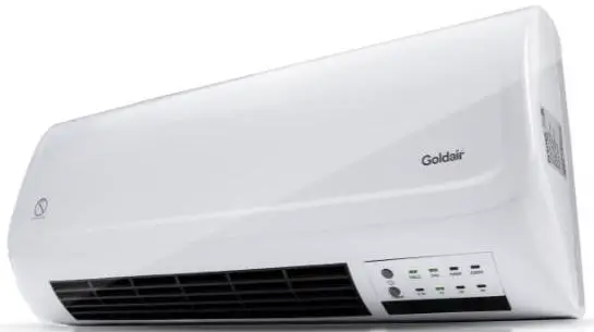 Goldair GCW220 2000W Ceramic Wall Heater - COVER