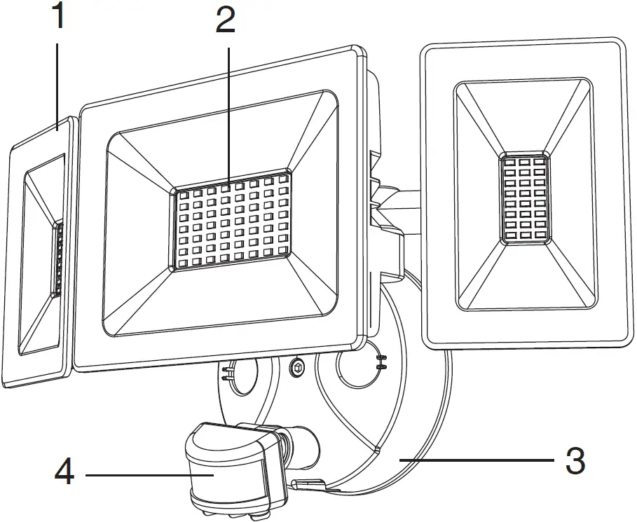 ONFORU BDD50G-2 PIR LED Wall Lights 09