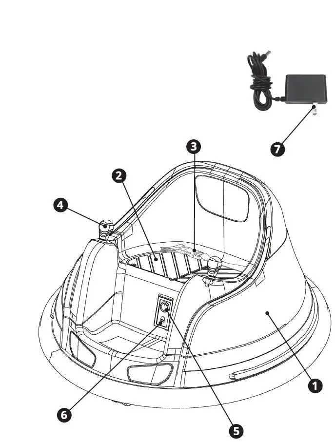 Flybar FB21506TB Bumper Car-1