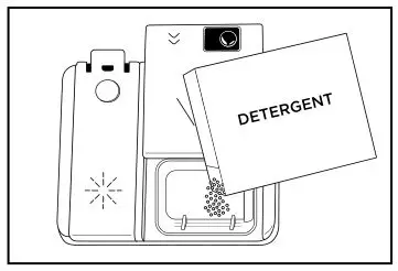 Westinghouse DISHWASHER - Filling the detergent compartment