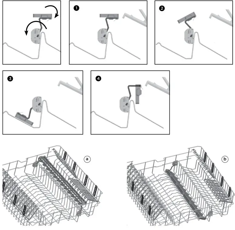 Westinghouse DISHWASHER - Spoon rack or Glass Support 2