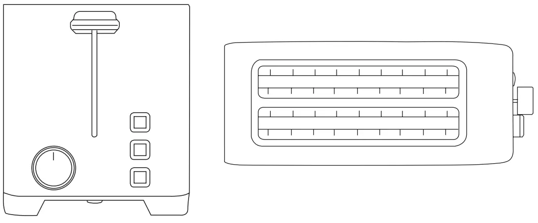 solac S6012D My Toast Duplo Legend 4 Slice Toaster - plug 1