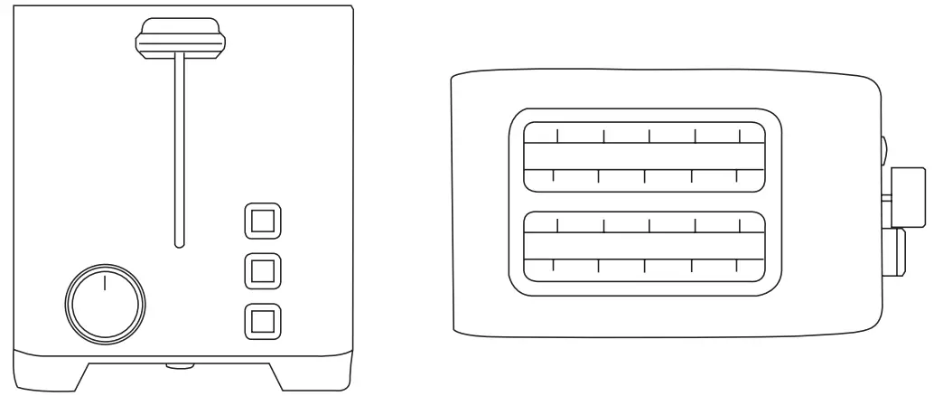 solac S6012D My Toast Duplo Legend 4 Slice Toaster - plug 2